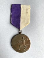 ÚJPESTI DÓZSA 1962 FÉRFI TŐR PLAKETT SZENTESY JELZÉSSEL SPORT ÉREM KITÜNTETÉS