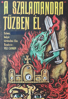 A szalamandra tűzben él eredeti filmplakát,moziplakát