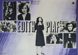 Edith Piaf, eredeti filmplakát,moziplakát