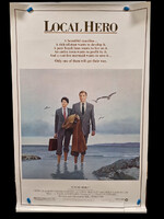 Local Hero (Porunk Hőse) USA kiadású filmplakát,moziplakát