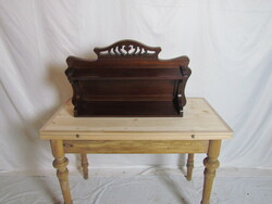 Antik Szecessziós falipolc (restaurált)