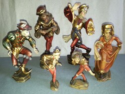 Mór táncos - fa szobor / Bajor