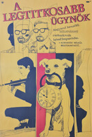 A legtitkosabb ügynök, eredeti filmplakát,moziplakát