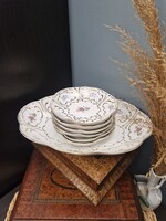 Hollóházi csemegés tálaló készlet