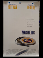 Wag the Dog (Amikor a farok csóválja) USA kiadású filmplakát,moziplakát