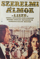 Szerelmi álmok, eredeti filmplakát,moziplakát