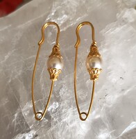 VINTAGE ARANYOZOTT TEKLA GYÖNGYÖS SÁLTŰ,KALAPTŰ