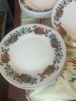Ritka! Angol Vintage JAJ Pyrex Carnaby tányérkészlet,6 db lapos 6db mély