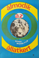 Álmodik az állatkert, eredeti filmplakát