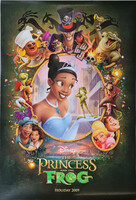 The Princess and the Frog (A hercegnő és a béka) eredeti USA kiadású filmplakát,moziplakát