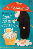 Szent Péter esernyője felújítás filmplakát,moziplakát