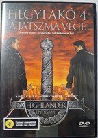 Hegylakó 4. A Játszma vége (Rendezői változat) DVD film (Christopher Lambert)