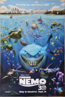 Finding Nemo (Némó nyomában) eredeti USA kiadású filmplakát,moziplakát