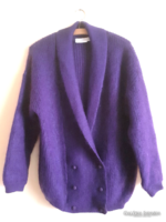 Gyönyörű kötött moher  kardigán 44-es