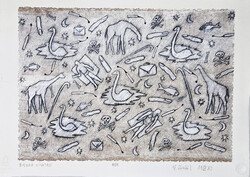 Ef Zámbó István - Boldog sivatag 30 x 42 cm computer print, merített papír