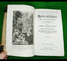 Universalhistorie alter, mittler und neuer Zeiten X. (gótbetűs) 1793 Bécs