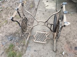 Ritka gyerek motívumos singer varrógép állvány