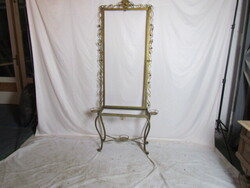 Antik Bécsi Barokk tükör konzolasztalos