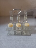 Retro hibátlan állapotú fűszertartó készlet
