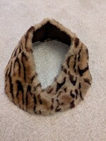 Antik-vintage Női szőrmegallér , kabátgallér