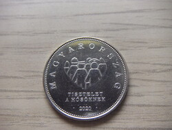 10 Forint 2020 Tisztelet a Hősöknek Forgalomba volt Emlékkiadás