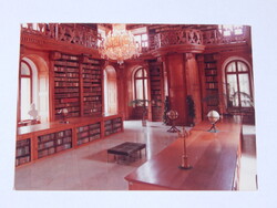 Képeslap - Keszthely, Helikon Kastélymúzeum - könyvtár