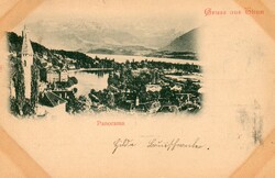 Képeslap: Svájc, "120 és 125 éves lapok".