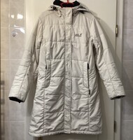 Jack Wolfskin női téli kabát M, microquard silver