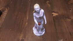 Alba Júlia figurális porcelán hölgy.