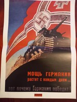 Eladó régi háborús időket idéző, reprint plakát