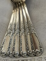 Ezüstözött desszertes készlet