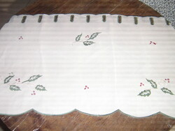 Aranyos anyagában hímzett vitrázs függöny