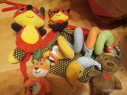 Szundikendő játékokkal 276. (Róka) - Nappy with toy. 276. (Fox)