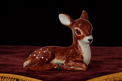 Izsépi Margit Kerámia őzike - NINCS MINIMÁL ÁR