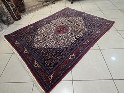 Álomszép125x165 iráni herati-bidjar kézi gyapjú perzsa szőnyeg FZ116