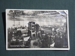 Képeslap,Németország,Leipzig,Lipcse,Technische Messe (Műszaki Vásár),1939-