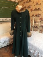 NŐI KABÁT - SZŰZGYAPJÚ - GÖRÖG - ANGOL ZÖLD - LUXUS - ÚJSZERŰ