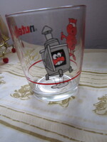 Retro Nutella, nutellás üveg pohár