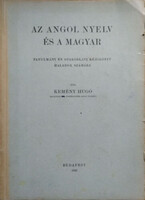 Kemény Hugó: Az angol nyelv és a magyar