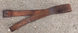 II.Vh Magyar katonai Derékszíj Horthy korabeli eredeti Legénységi Öv