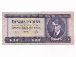 Népköztársaság (1949-1989) 500 Forint bankjegy 1969