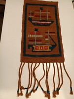 Retro Fali kárpit,szőttes