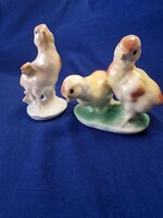 Csibe,csibék .pipi .madárka,baromfi nipp,figura, húsvéti dekor