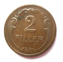 Magyar Királyság 2 fillér 1935 (J13)