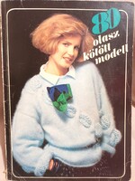 80 olasz kötött modell - Pannonia Kiadó - 1985 - Kígyós Erzsébet