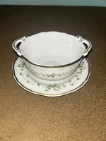 Hollóházi Erika porcelán gulyás készlet 12 részes – ÚJ, dobozos (6 személyes)