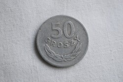 50 Groszi , lengyel garas , 1949