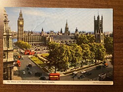 Képeslap - London Parlament
