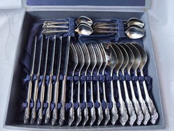 24 db-os antikolt szovjet evőeszköz készlet