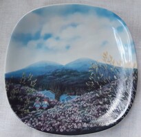 Vintage Arabia Finland dísztányér "Spring in Lappland"